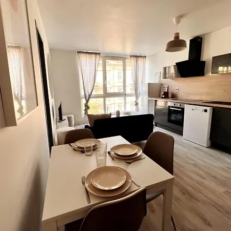 Appartamento Nancy Centre Gare Appartement rénové 3 chambres